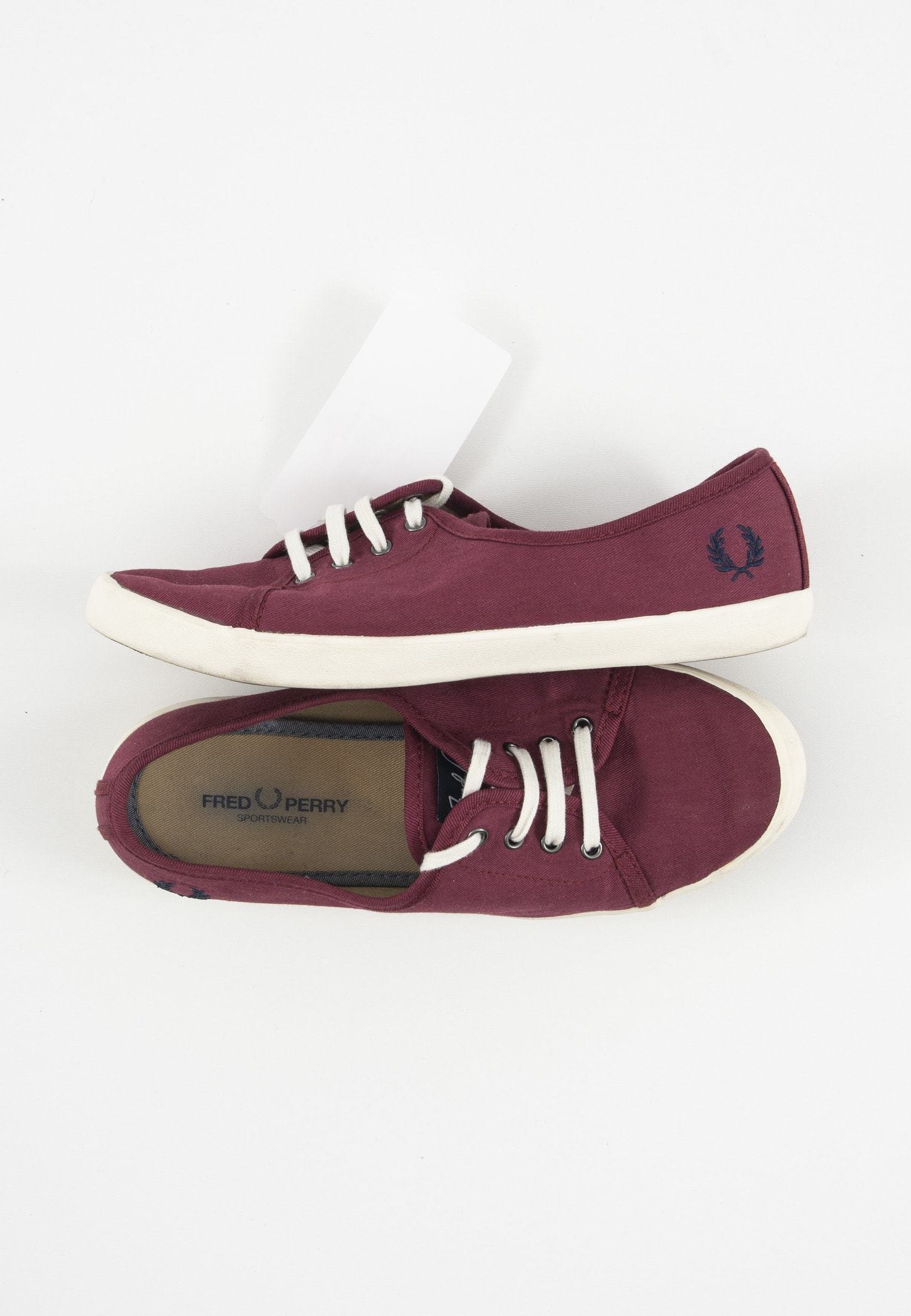Canvas Shoes Fred Perry Pumps Ladies Womens Trainers Fred Perry