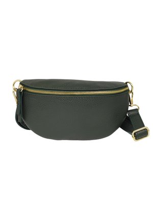 THEWAN., DEMI LUNE - PETIT BANANE - Sac bandoulière - kaki