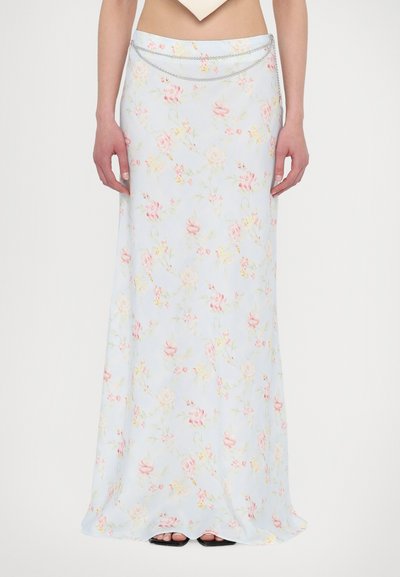 Rabanne Maxirok - pink/blue/green/yellow