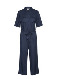 Kaffe KARUTHIE CROPPED SOLID  - Overal - midnight marine