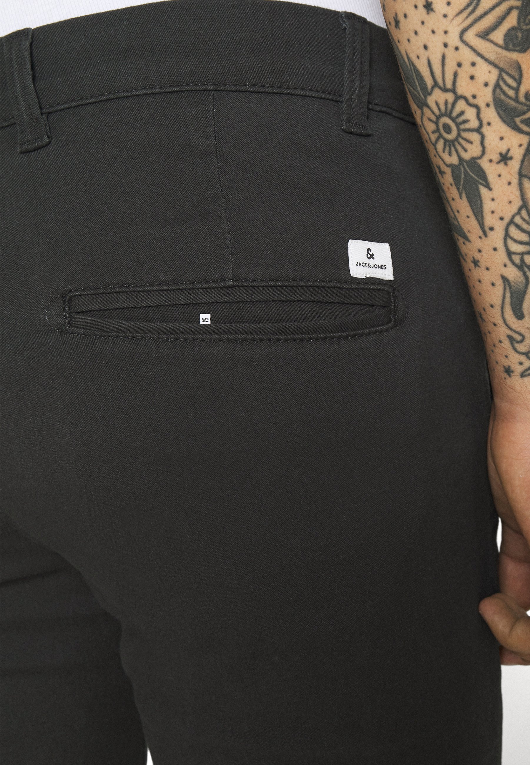 Jack \u0026 Jones JJIMARCO JJDAVE - Trousers - black - Zalando.ie