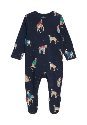 ANIMAL PRINTED FAMILY CHRISTMAS SET - Strampler - multi