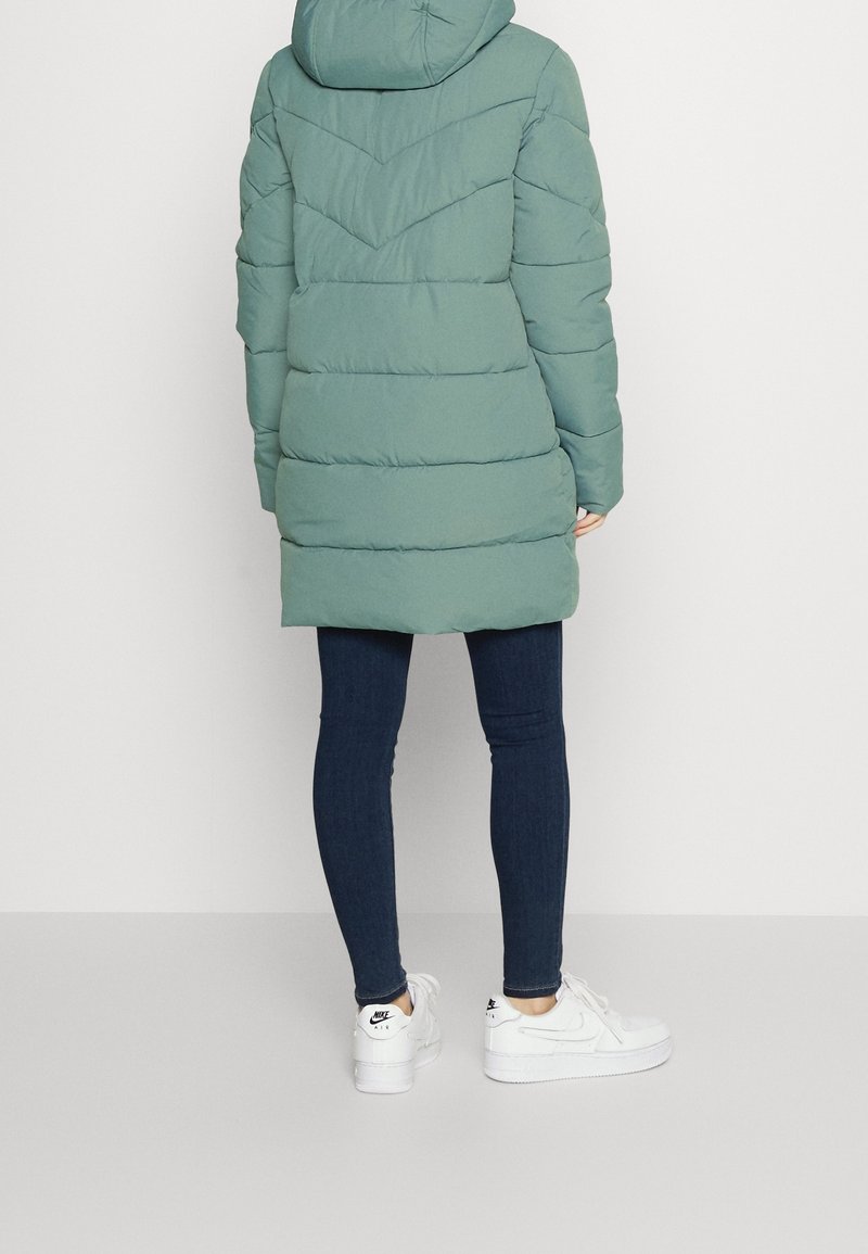 Noisy May Petite Winter coat grey (Pre-owned)