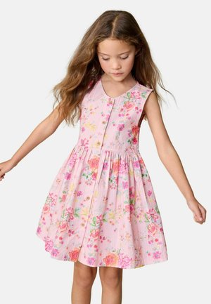 REGULAR FIT - SHORT SLEEVE - Vestido informal - pink floral