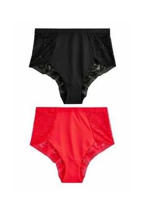 2 PACK HIGH RISE - Slip - red black
