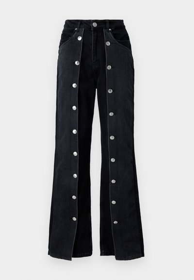 Stieglitz DUAN JEANS - Straight leg jeans - black