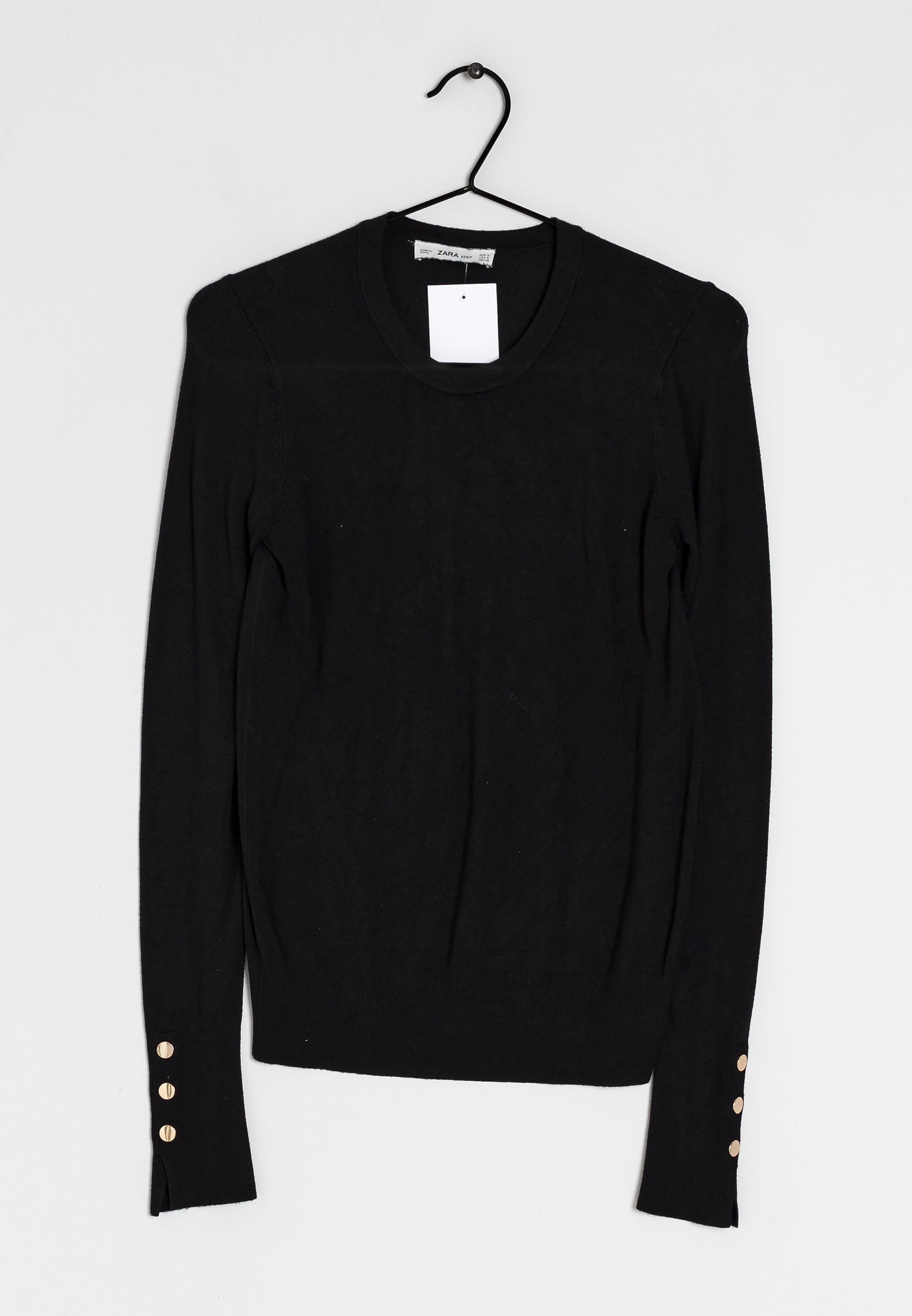 Zara Strickpullover black/schwarz (Pre-owned)