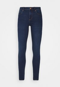VMTANYA PIPING - Jeggings - dark blue denim