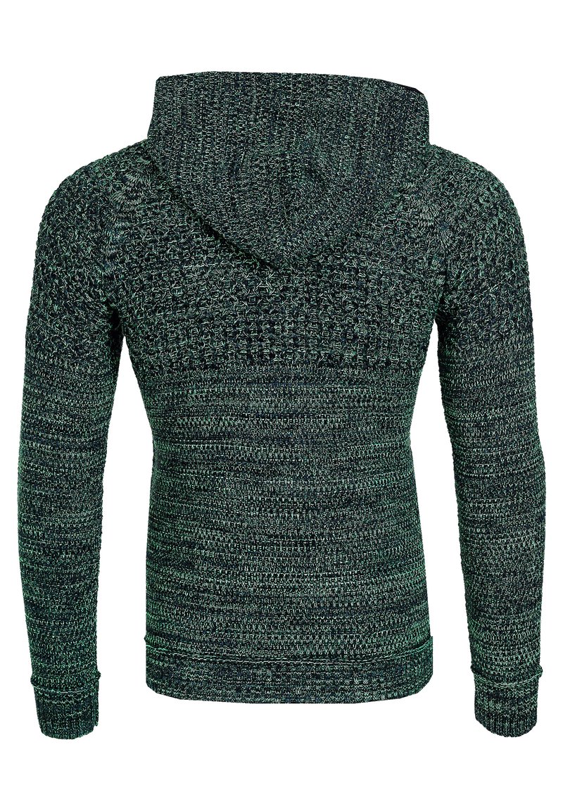 Herren Strickjacken | Rusty Neal MIT REISSVERSCHLUSS Kapuzenpullover neongrün / schwarz/grün - IF32839 Herren Strickjacken | Rusty Neal MIT REISSVERSCHLUSS Kapuzenpullover neongrün / schwarz/grün - IF32839