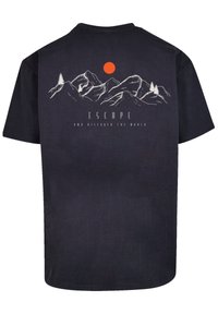 F4NT4STIC DISCOVER THE WORLD - Print T-shirt - navy