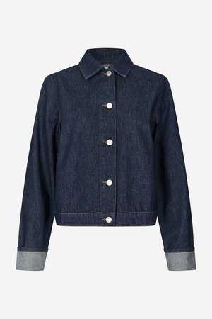 Envii JACKET - Farmerdzseki - dark-blue denim