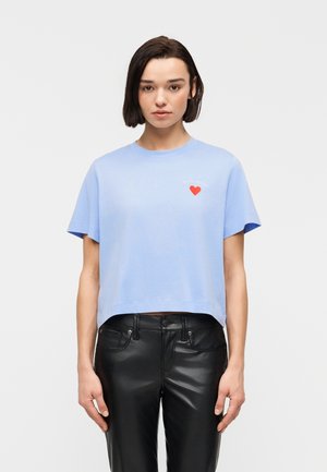 VMSOPHIE - T-shirts med print - brunnera blue