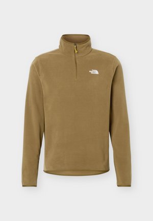 The North Face, GLACIER 1/4 ZIP - Sweat polaire - caraway seed