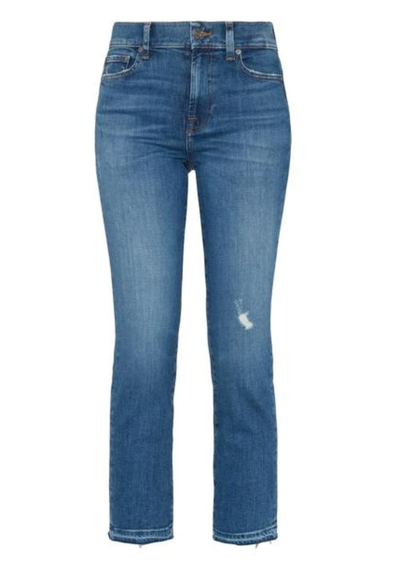 7 For All Mankind Straight leg jeans donkerblauw 7 For All Mankind Straight leg jeans donkerblauw