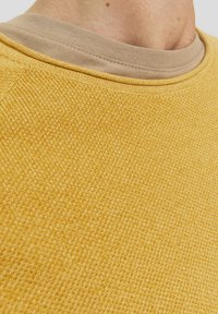 Jack & Jones JJEHILL CREW NECK  - Strickpullover - honey gold
