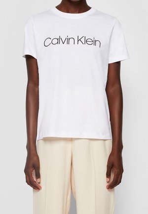 Calvin Klein T-shirt imprimé - white
