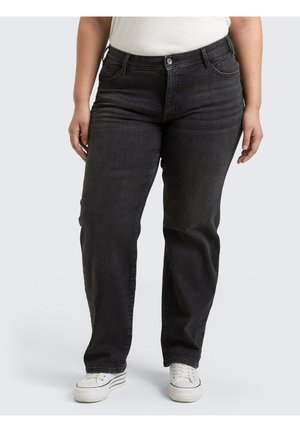 Jeans a sigaretta - faded black