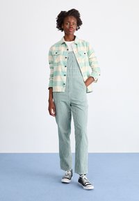 Dickies CLASSIC HICKORY  - Jardineiras - lincoln green