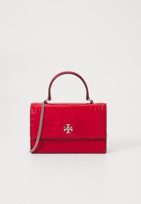 KIRA MINI TOP HANDLE CHAIN WALLET - Handväska - red sky
