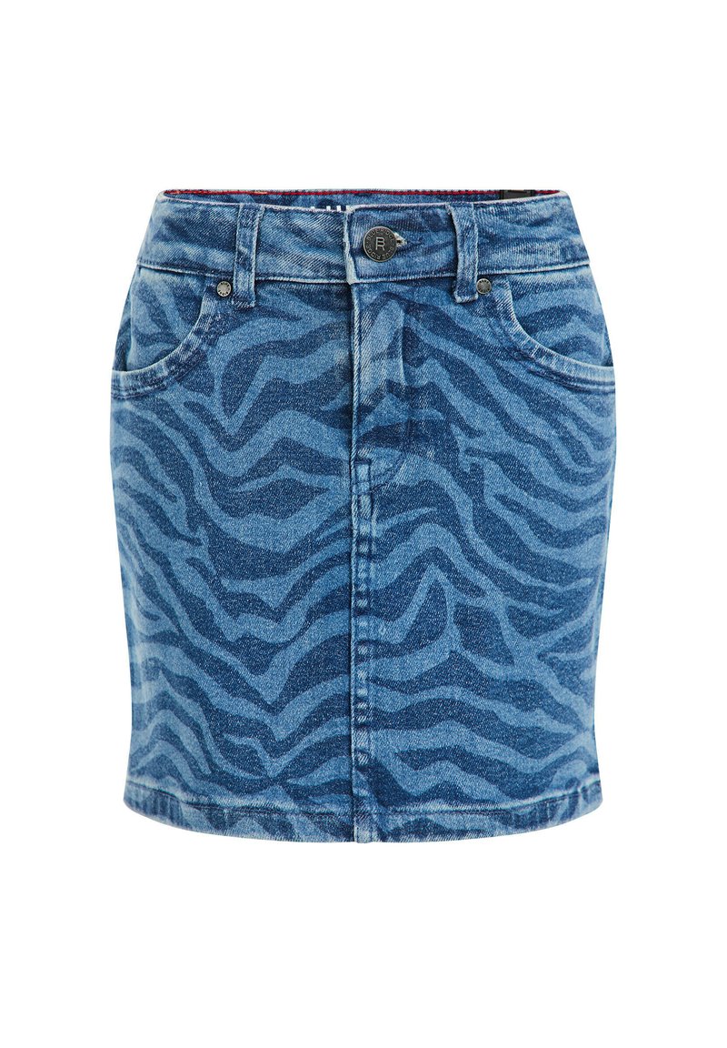 WE Fashion Jeansrok blauw