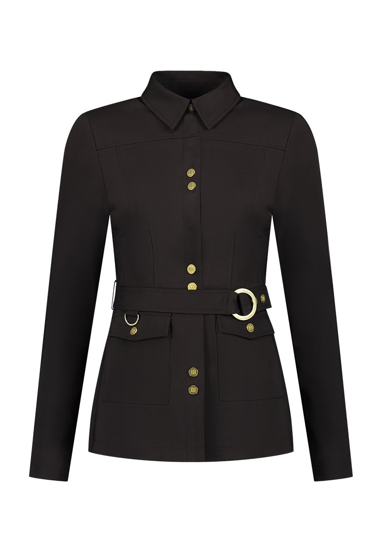 NIKKIE Lichte jas zwart