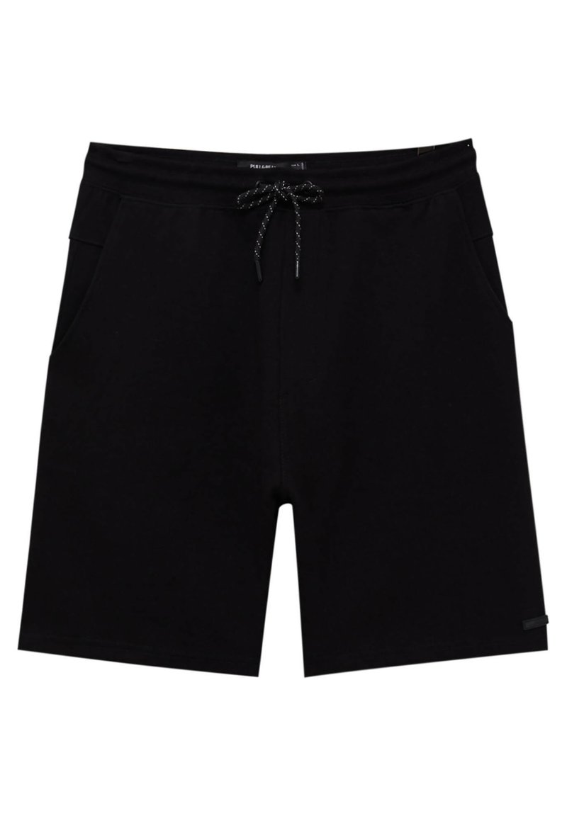 Herren Trainingsanzüge | PULL&BEAR BERMUDA JOGGERS WITH DRAWSTRING Jogginghose black/schwarz - YN85595 Herren Trainingsanzüge | PULL&BEAR BERMUDA JOGGERS WITH DRAWSTRING Jogginghose black/schwarz - YN85595