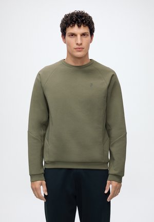 Peak Performance, SPORTSTECH CREW MEN - Sweatshirt - pine needle