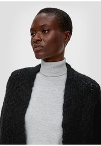 s.Oliver BLACK LABEL Strickjacke - schwarz