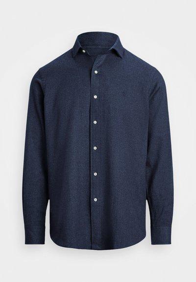 Polo Ralph Lauren CUSTOM FIT PERFORMANCE TWILL SHIRT - Vapaa-ajan kauluspaita - medieval blue heather