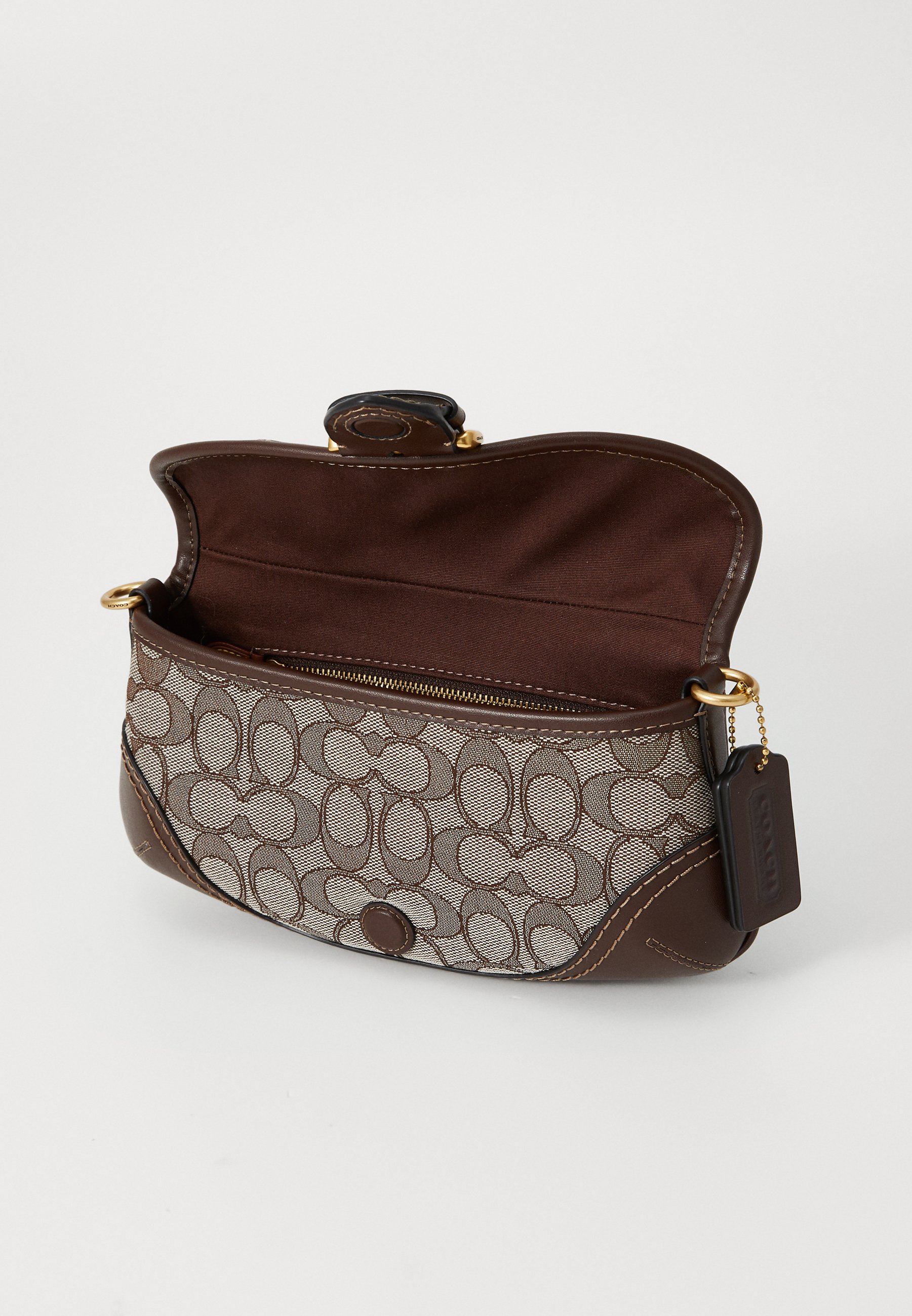 COACH SIGNATURE SOHO BAG - Handbag - oak maple/grey