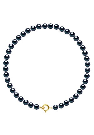 WENDY CULTURED PEARL 4-5 MM YELLOW GOLD 375/1000 AAA+ - Bracelet - bleu nuit