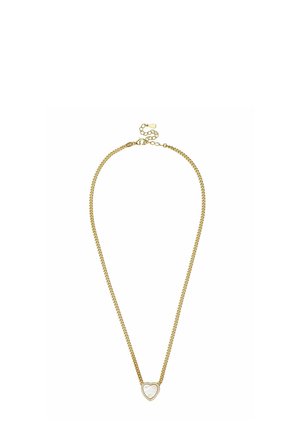 HEART MOTHER OF PEARL - Collar - white