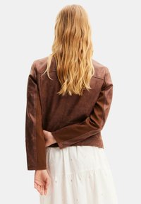 Desigual BIKER - Giacca in similpelle - brown
