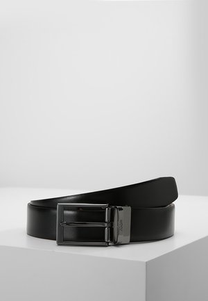 Belt business - black/cognac