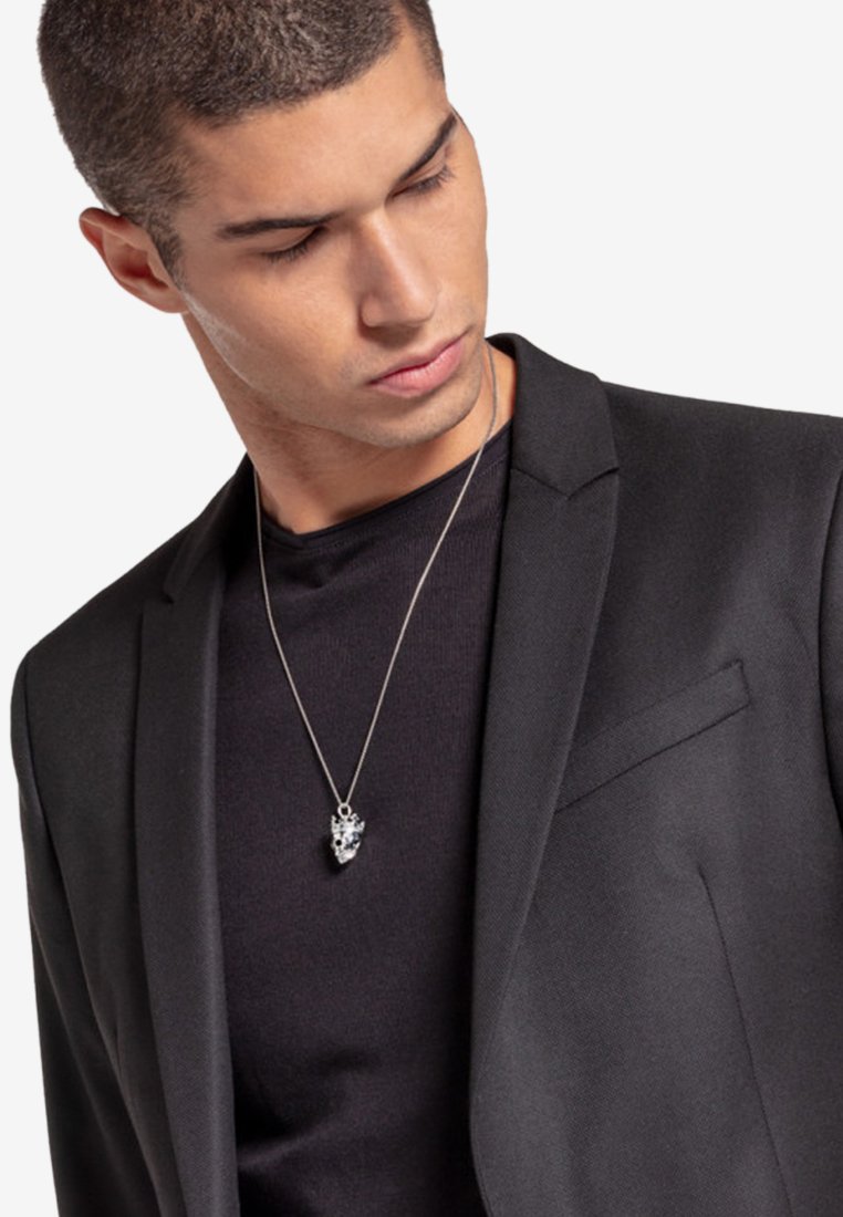 THOMAS SABO TOTENKOPF KRONE  - Anhänger - silver-coloured