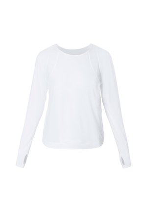 Sweaty Betty, BREATHE EASY LONG SLEEVE TOP - Longsleeve - white