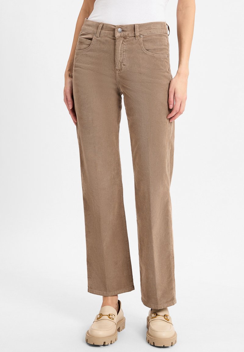 Angels LARA IN COLOURED - Trousers - taupe