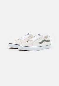 Vans SK8-LOW UNISEX - Sapatilhas - blanc de blanc/khaki