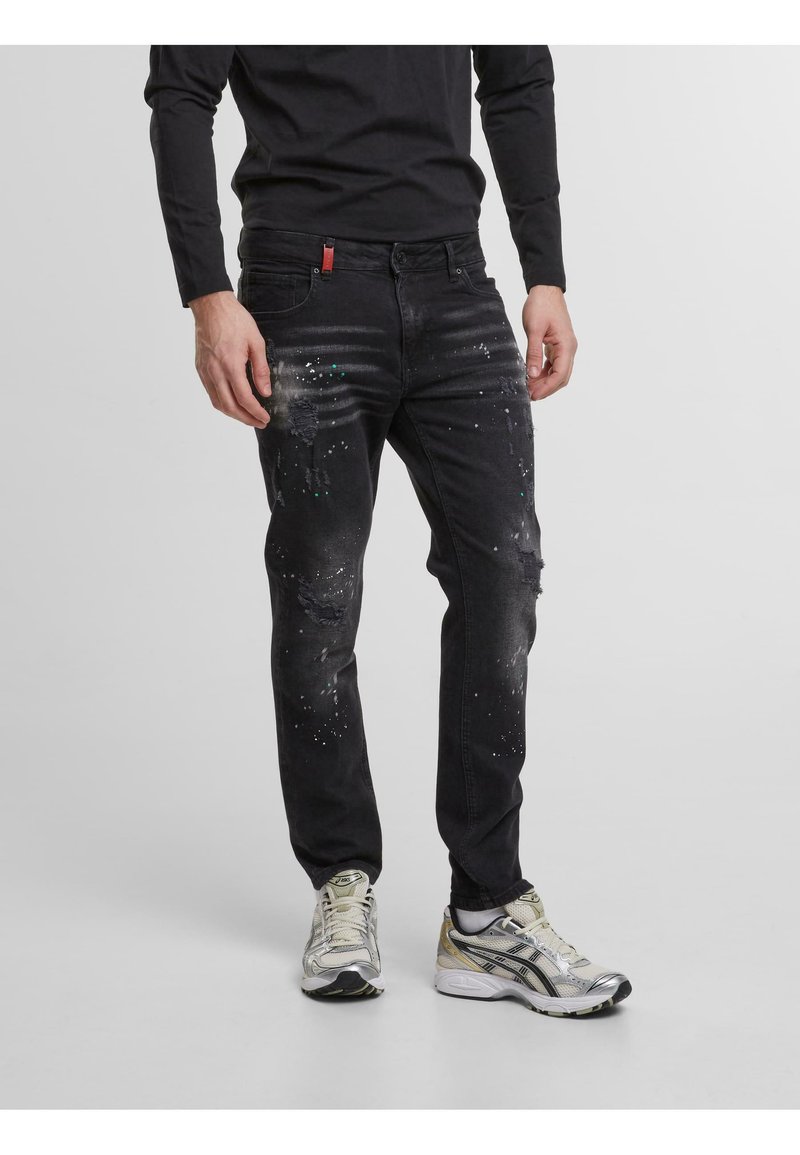 2Y Premium ALBERTO - Jeans slim fit - black