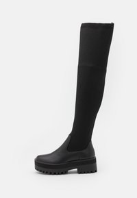 Platform boots - black