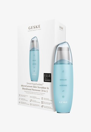 GESKE MICROCURRENT SKIN SCRUBBER BLACKHEAD REMOVER 9 IN 1 - Hudplejeredskab - turquoise