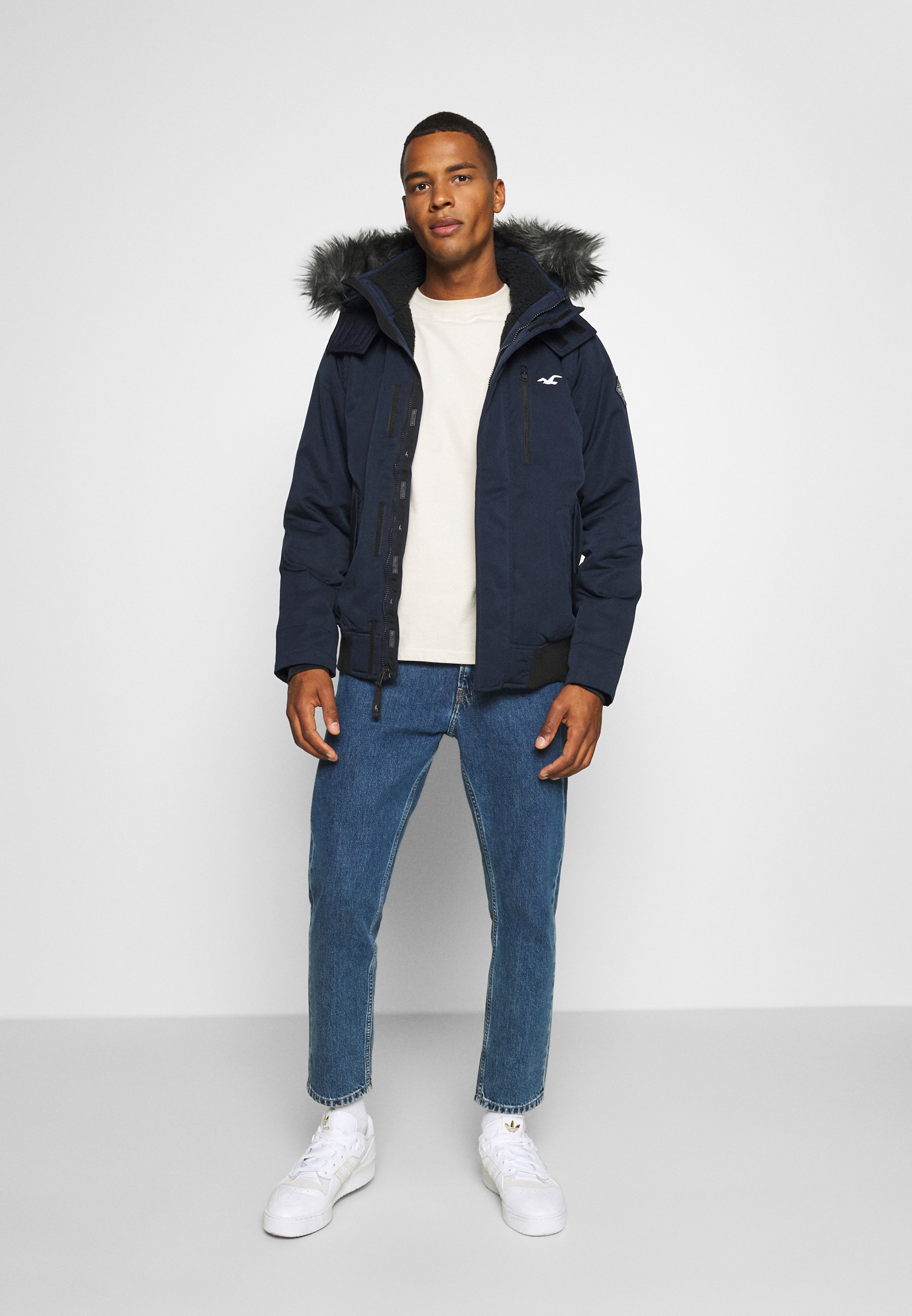 Hollister Co. Winterjas navydonkerblauw Zalando.nl Hollister Co. Winterjas navydonkerblauw Zalando.nl