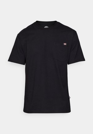 Dickies LURAY POCKET - Paprasti marškinėliai - black