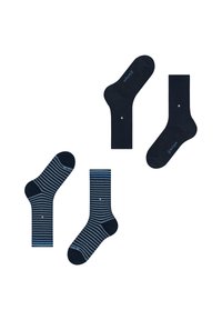 Burlington ONE SIZE EVERYDAY STRIPE SO - MIXED 2-PACK - Socken - blau