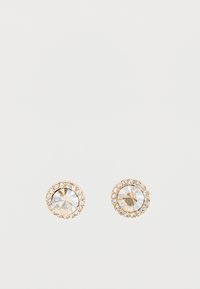 INLAY STONE STUD - Earrings - gold-coloured