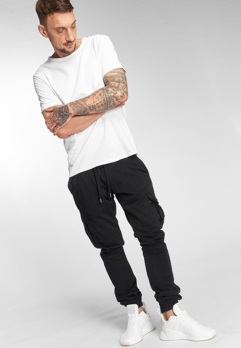DEF - LITRA ANTIFIT  - Cargobukser - black, Forstør
