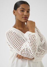 Kaffe Curve TULLA - Blouse - chalk