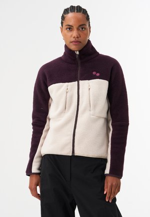 Fleecejacke - tune plum