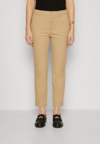 GAP DOWNTOWN - Auduma bikses - khaki