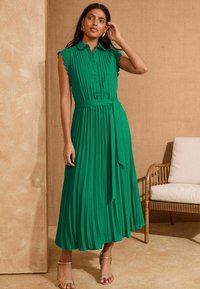 Love & Roses Abito a camicia - green
